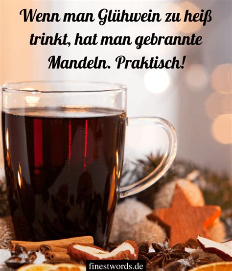 glühwein sprüche lustig|More.